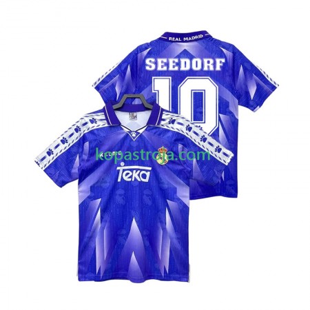 Billiga Fotbollströjor Real Madrid SEEDORF 10 Retro Borta tröja 1996 1997 Kortärmad